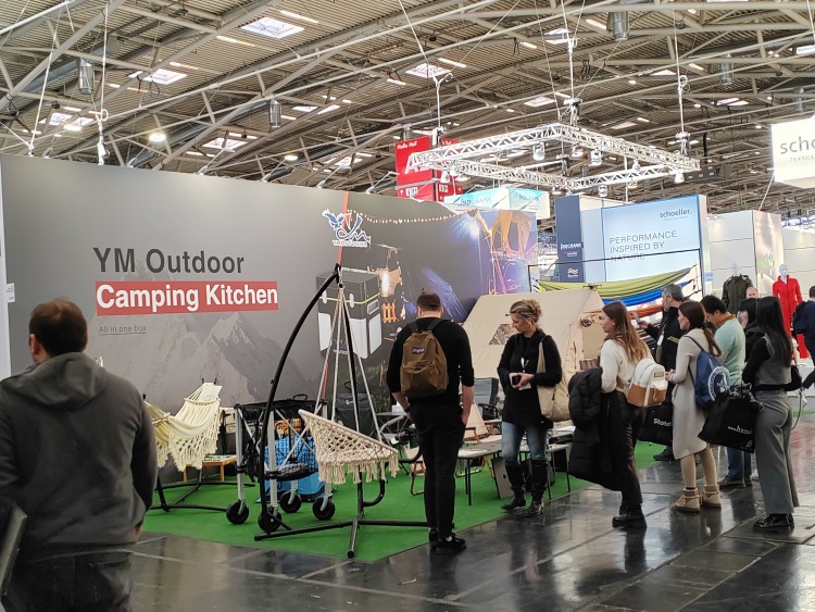 ymoutdoor 2023 سنة معرض ISPO في الهواء الطلق يختتم تمامًا