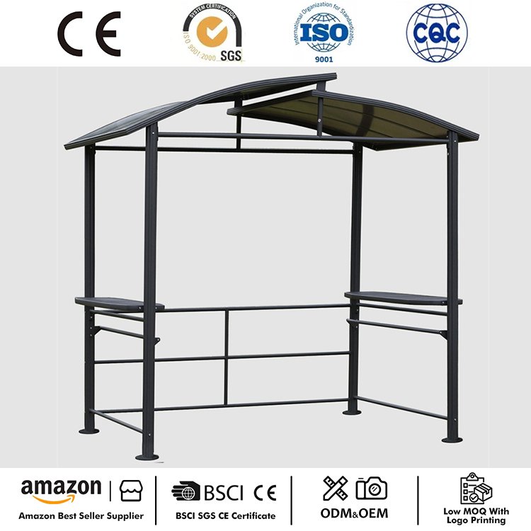 8 'x 5' BBQ Patio Canopy Hardtop Gazebo