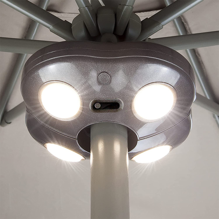 ضوء الفناء LED مظلة القطب